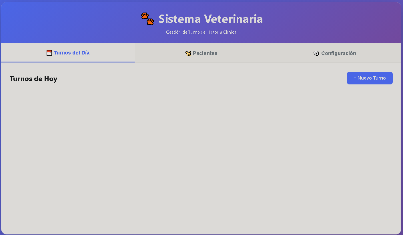 veteApp – Sistema Veterinario