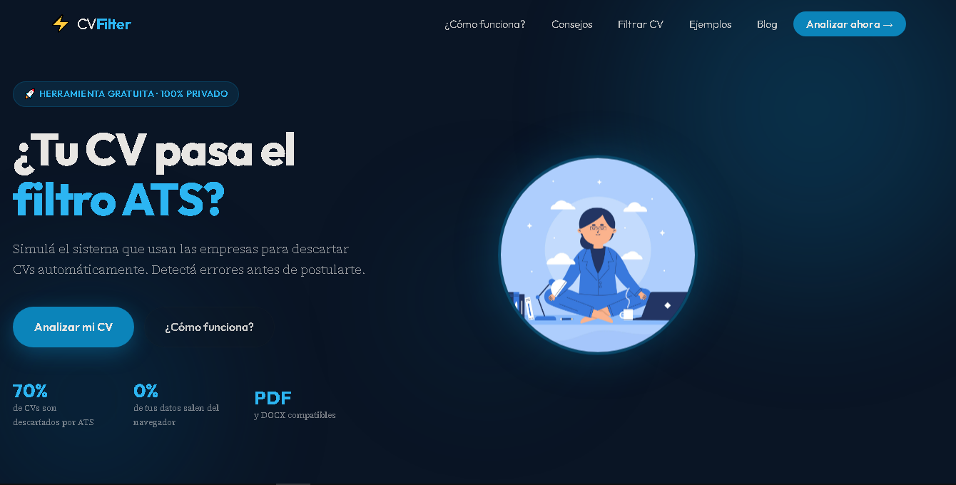 CV Filter – Simulador ATS